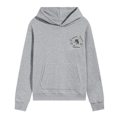 Amiri Hoodie Embroidered-style font