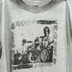 Unisex Vintage T Shirts Black Flag Limited Edition Washed Tank Top ¡ª Custom heavyweight brushed fabric with a vintage feel; unique cement-grey finish; white ink direct-to-garment print.