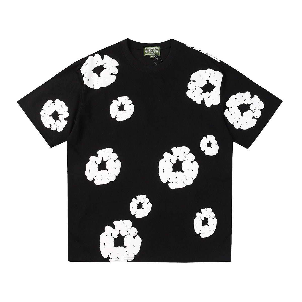 Denim Tears T Shirts Premium-quality puff print casual streetwear style