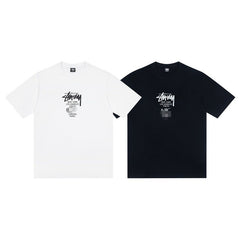 Stussy T shirts High-quality 260g pure cotton double yarn fabric