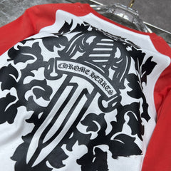 CHH  Heart Long Sleeve Shirt Unisex Fashion Loose Long Sleeve Shirt