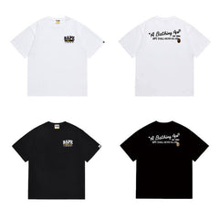 Bathing ape Bape T Shirts High-quality 100% cotton streetwear