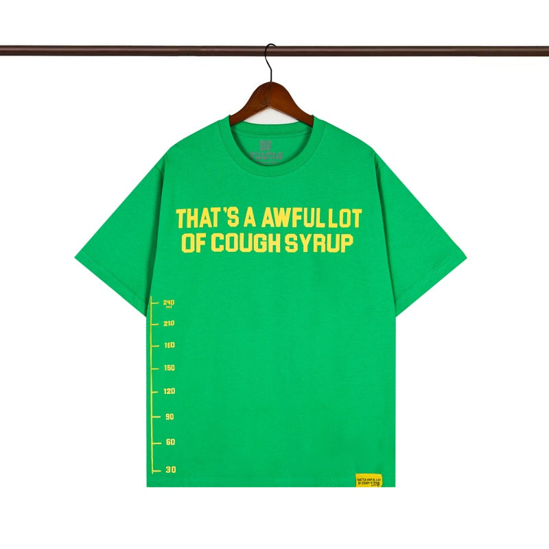 COUGH SYRUP T shirts High-quality pure cotton streetwear