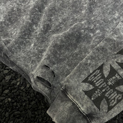 Unisex Vintage  sweatshirt West Coast CSFGANG Limited Edition Crewneck Sweatshirt ¨C Heavyweight fabric with a washed, distressed finish and multiple hand-cut, distressed details.
