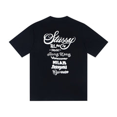 Stussy T shirts High-quality 260g pure cotton double yarn fabric