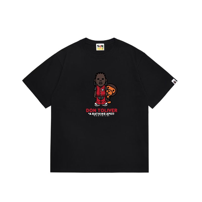 Bathing ape Bape T Shirts High-quality 100% cotton streetwear