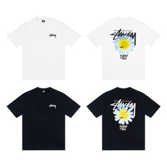 Stussy T shirts High-quality 260g pure cotton double yarn fabric