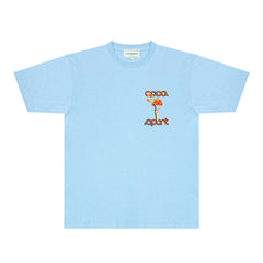 Casablanca T Shirts Street High-quality pure cotton