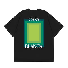 Casablanca T SHIRTS High-quality pure cotton streetwear