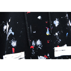Off White hoodie Fireworks Ink Graffiti Hooded