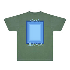 Casablanca T Shirts Street High-quality pure cotton