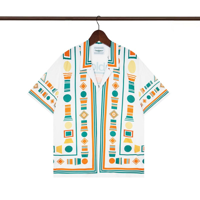 Casablanca Beach Shirt & Shorts Set Casual Summer Vacation/Travel Wear (Sold Separately)