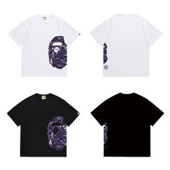 Bathing ape Bape T Shirts High-quality 100% cotton streetwear