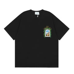 Casablanca T SHIRTS High-quality pure cotton streetwear