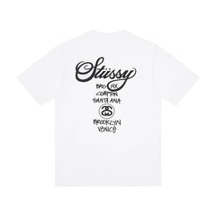 Stussy T shirts High-quality 260g pure cotton double yarn fabric