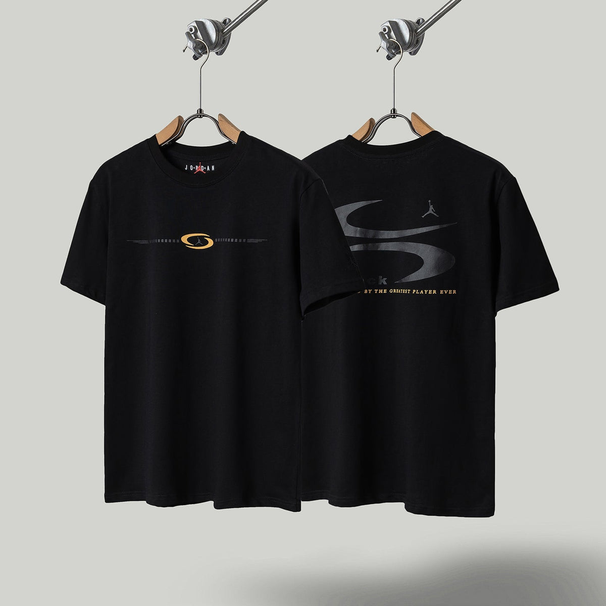 Travis Scott T Shirts Cactus Jack X Air Jordan joint short sleeve