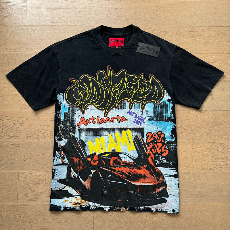 Godspeed T Shirts 260g pure cotton fabric