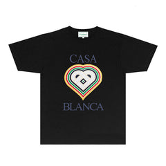 Casablanca T Shirts Street High-quality pure cotton