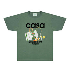 Casablanca T Shirts Street High-quality pure cotton