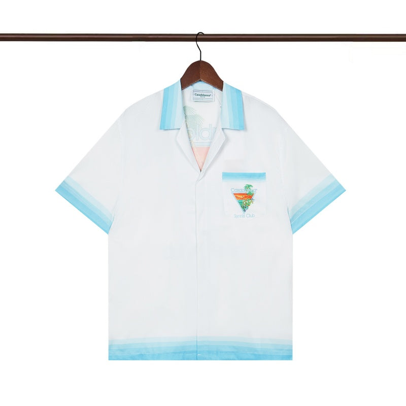 Casablanca Beach Shirt & Shorts Set Casual Summer Vacation/Travel Wear (Sold Separately)