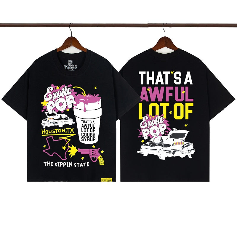 COUGH SYRUP T shirts High-quality pure cotton streetwear