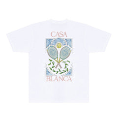 Casablanca T Shirts Street High-quality pure cotton