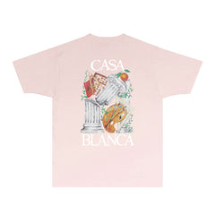 Casablanca T Shirts Street High-quality pure cotton