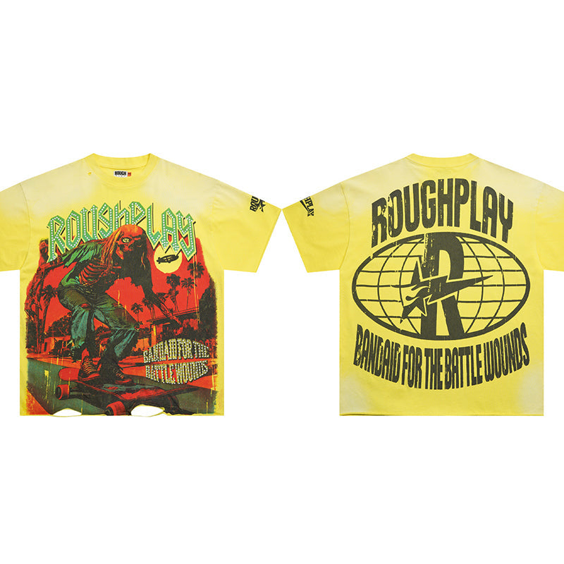 Rough Play T Shirts RoughPlay New York, USA, the latest fashion street trend brand with diamonds