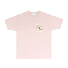 Casablanca T Shirts Street High-quality pure cotton