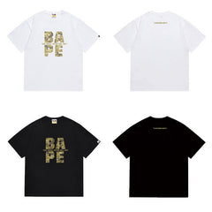 Bathing ape Bape T Shirts High-quality 100% cotton streetwear