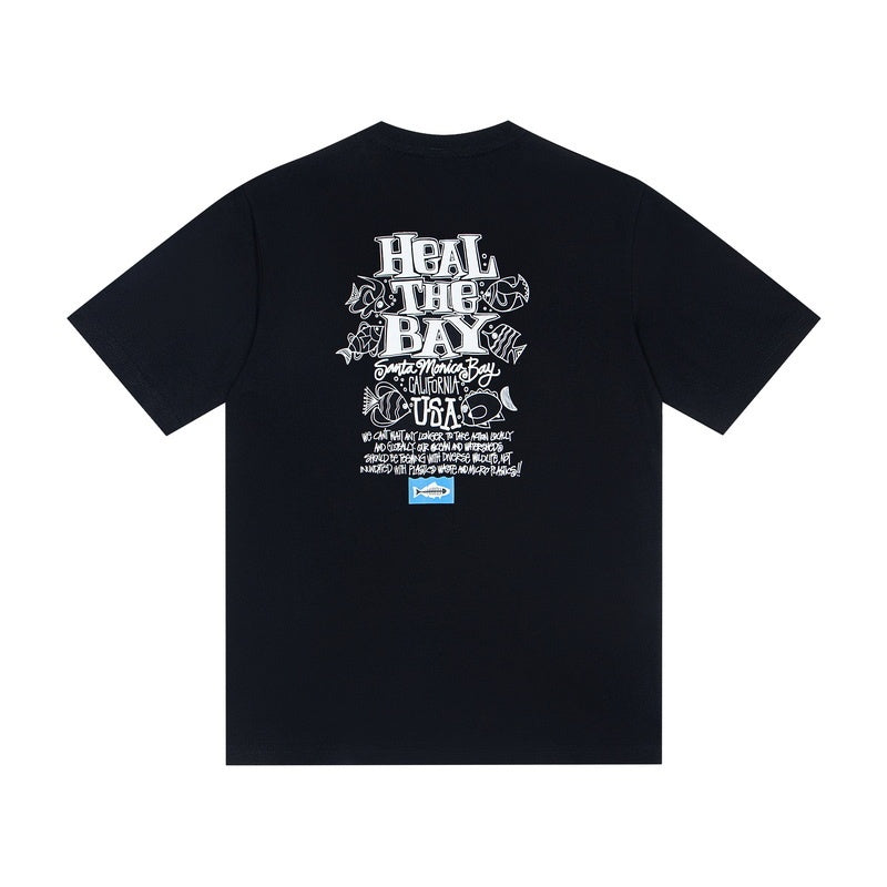 Stussy T shirts High-quality 260g pure cotton double yarn fabric