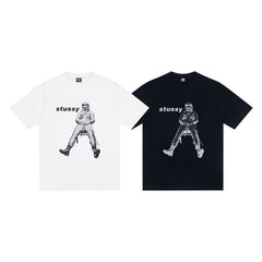 Stussy T shirts High-quality 260g pure cotton double yarn fabric