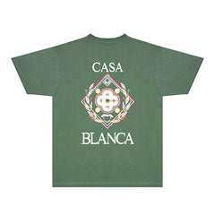 Casablanca T Shirts Street High-quality pure cotton
