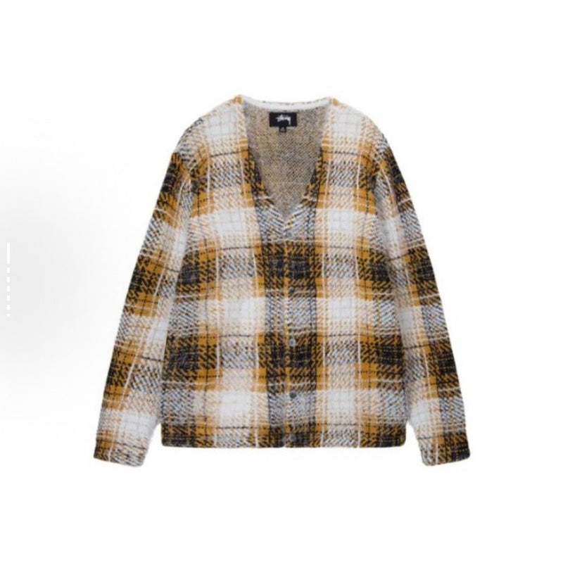 Stussy Sweater High-quality knitwear for autumn winter stripe