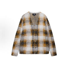 Stussy Sweater High-quality knitwear for autumn winter stripe