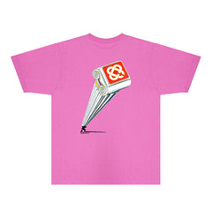 Casablanca T Shirts Street High-quality pure cotton