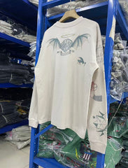 Saint Michael long sleeve shirts Premium-quality pure cotton streetwear for autumn