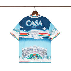 Casablanca Beach Shirt & Shorts Set Casual Summer Vacation/Travel Wear (Sold Separately)