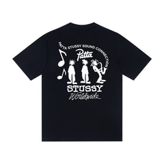 Stussy T shirts High-quality 260g pure cotton double yarn fabric