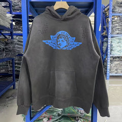 Saint Michael hoodie with printed design - fashionable