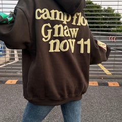 Unisex Vintage Hoodie CPFM x KIDS SEE GHOSTS Limited Edition ¨C Original brushed fabric with raised puff print.