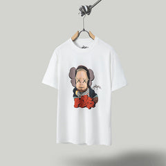 Travis Scott T Shirts Cactus Jack x Utopia x KAW joint doll short sleeve