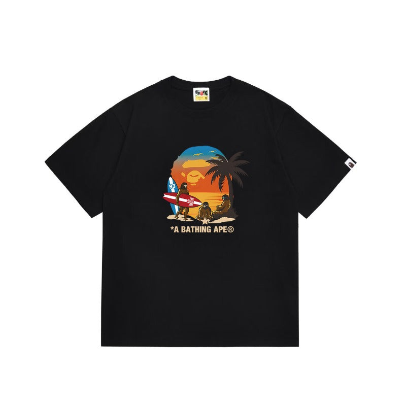 Bathing ape Bape T Shirts High-quality 100% cotton streetwear