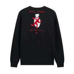 Amiri sweater Crew neck bowling
