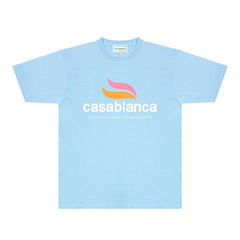 Casablanca T Shirts Street High-quality pure cotton