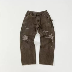 Saint Michael Distressed Wash Sweatpants