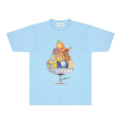 Casablanca T Shirts Street High-quality pure cotton