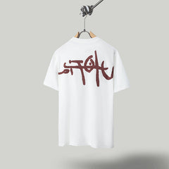 Travis Scott T Shirts Cactus Jack x Utopia x KAW joint doll short sleeve