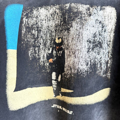 Unisex Vintage T Shirts Saint ¡Á STAR WARS Collaboration T-Shirt ¨C Darth Vader Reflection Print. Features authentic 280g heavyweight fabric that retains its quality after washing, vintage single-stitch and blind-stitch construction, and a combination