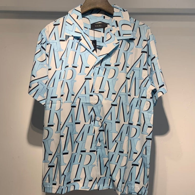 Amiri Shirt & Shorts Set 20260618 – Stylish Resort Wear (Top and shorts sold separately)